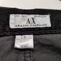 Womens Black Cotton Pockets Button Fly Denim Straight Leg Jeans Size 31 image number 3
