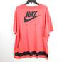 Air Jordan Nike Women Pink Scoop Logo T Shirt 3XL image number 2