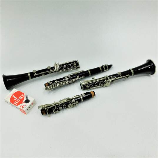 Set of Two (2) B Flat Clarinets w/ Accessories; Bundy, Czecho-Slovakian Unbranded image number 1