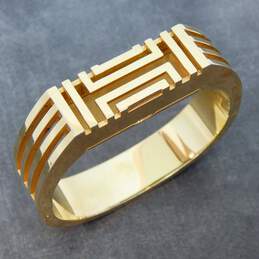 Tory Burch Designer Gold Tone FitBit Tracker Bracelet 72.6g
