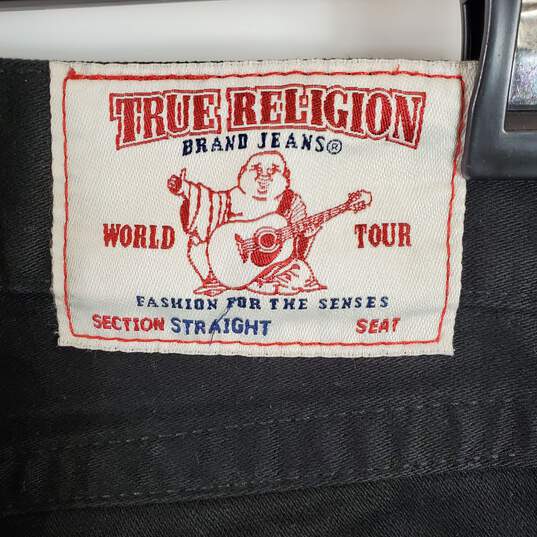 True Religion Men Black Jeans Sz 28 image number 3