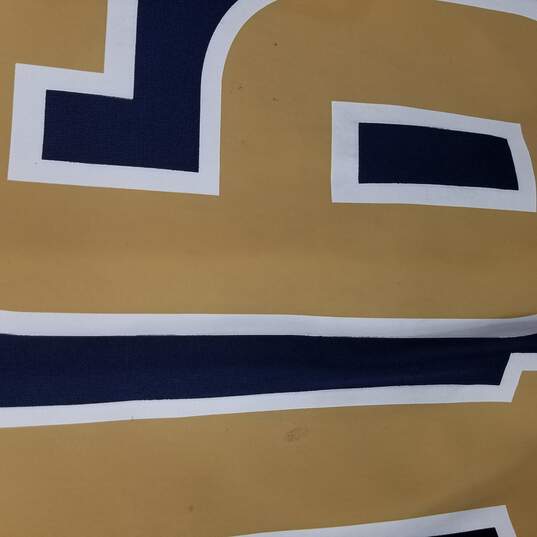 Nike Mens Blue NFL Short Sleeve Athletic Shirt Super Bowl Jersey Rams Goff #16 XXL image number 8
