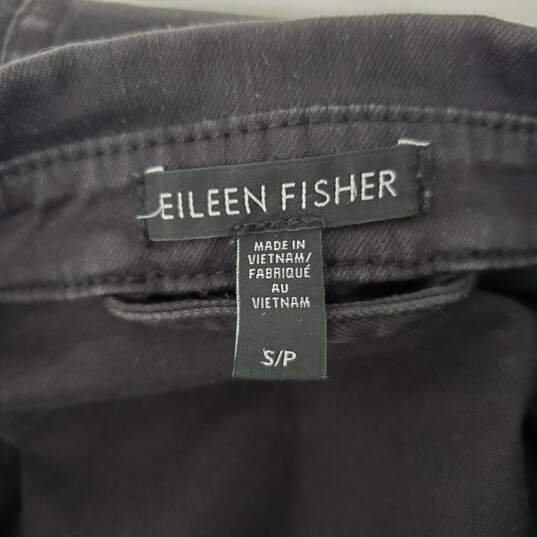 Eileen Fisher MN's Black Button Denim Vest Size S/P image number 3
