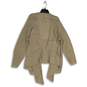 NWT Womens Brown Knitted Long Sleeve Open Front Cardigan Sweater Size 2X image number 2