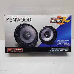 Kenwood Pair of 6 1/2" Flush Mount Car Speakers IOB Untested