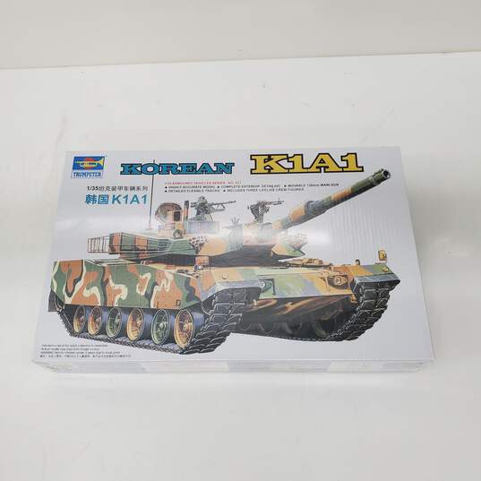 #2 Trumpeter MMD Korean K1A1 1/35 Armoured Vehicles Series No. 031 Model Tank - Sealed image number 1