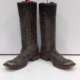 Stetson Men's Leather Boots Brown Size 8 alternative image