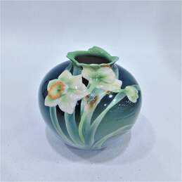 Franz Daffodil Art Nouveau Style Porcelain Vase Home Decor alternative image
