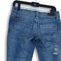 NWT Harley Davidson Womens Blue Denim Medium Wash Bootcut Leg Jeans Size 4P image number 4