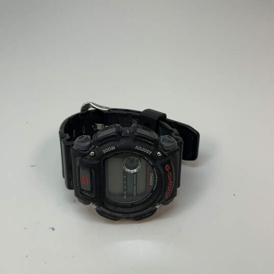 Designer Casio G-Shock DW-9052 Black Chronograph Alarm Digital Wristwatch image number 2