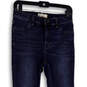 Womens Blue Denim Medium Wash Stretch Pockets Skinny Leg Jeans Size 28 image number 3
