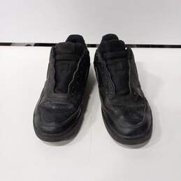 Nike Men's Black Leather Sneakers