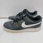 Nike Men's Black Court Vision Low Top Sneakers Size 9 image number 1