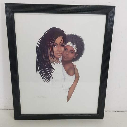 Dexter Griffin - Set of 2 - African American Family Portraits - MOTHER LOVE FATHER LOVE - Prints image number 4