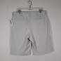 Mens Striped Regular Fit Flat Front Slash Pockets Golf Chino Shorts Size 36 image number 2