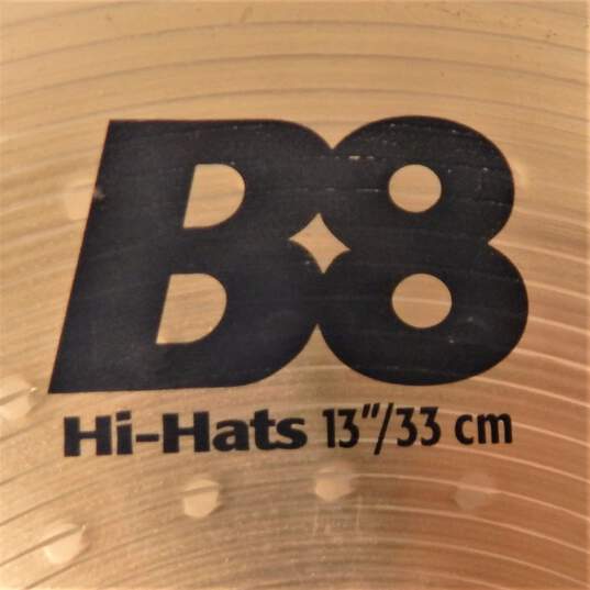 Sabian Hi-Hat Cymbals Pair Top & Bottom - 13 inch image number 6