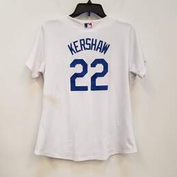 Majestic Women's L.A. Dodgers Kershaw #22 White Jersey Sz. L alternative image