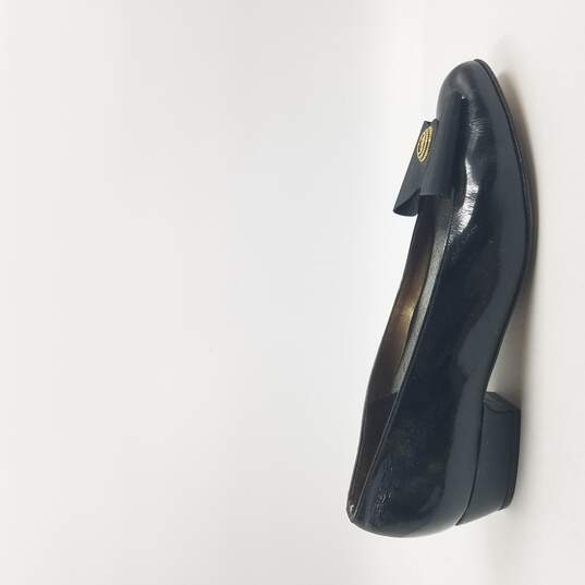 Bally Bow Leather Pump Women's Sz 5.5M Black image number 1