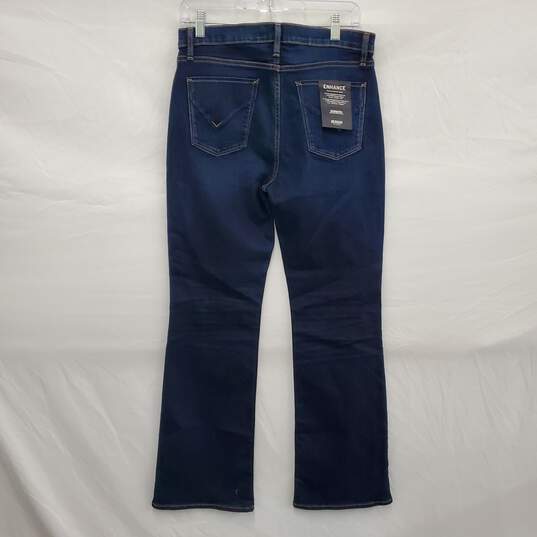 HUDSON Los Angeles WM's Cotton Blend Blue Denim Flare Jeans Size 30 x 30 image number 2