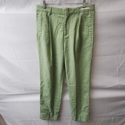 Scotch & Soda Pleated Lime Green Chino Pants Size 31w/32l