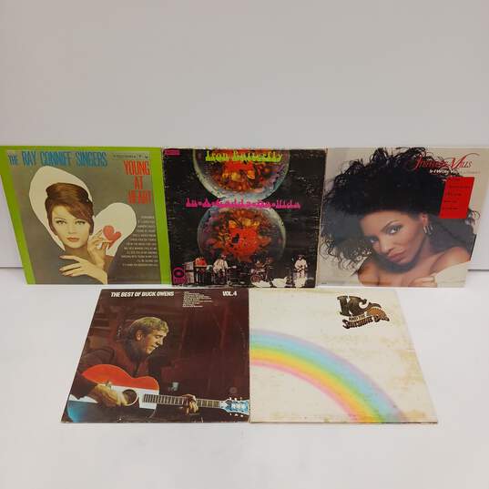 Bundle of Ten Assorted Vinyl Records image number 3