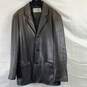 Lobi Lobi Men Black Leather Jacket XL image number 1