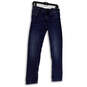 Mens Blue Medium Wash Stretch Pockets Denim Straight Leg Jeans Size 28X30 image number 1