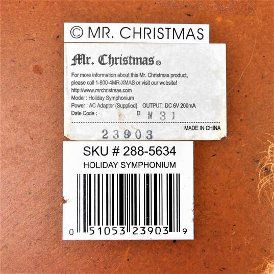 Mr. Christmas Holiday Symphonium Music Box W/ Discs Christmas image number 7