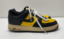 Nike Air Force 1 '07 Varsity Maize Black Yellow Casual Sneakers Men's Size 9