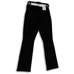NWT Womens Black Mid Rise Dark Wash Pockets Denim Bootcut Jeans Size 8 alternative image