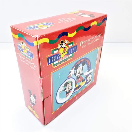 Zak's Designs Inc Disney Mickey's Stuff Dinnerware Set For Kids image number 1
