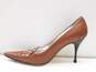 Dolce and Gabbana Women's Brown Pebble Pumps High Heels Size 38.5 (Authenticated) image number 2