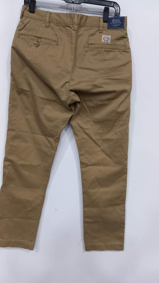 Polo by Ralph Lauren Khaki Pants Size 31x 32 - NWT image number 2