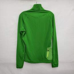 Arc' Teryx MN's Half Zip Olive Green Delta Pullover Size S/P alternative image