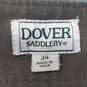 Dover Saddlery Equestrian Riding Gray Pants Size 34 image number 3