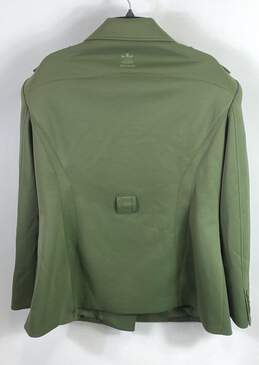 Adidas Ivy Park Women Green Twill Suit Jacket 1X alternative image