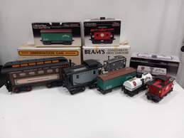 Bundle of 5 Assorted Train Decanters