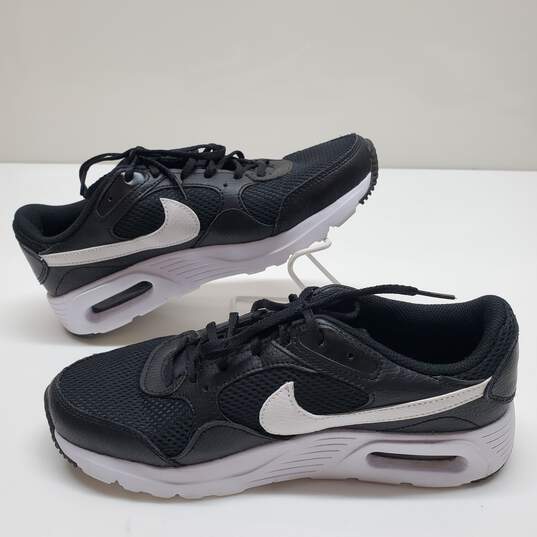 Nike Air Max Black Running Shoes Black and White Women's Size 8 image number 1