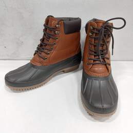 Tommy Hilfiger Winter Boots Mens Brown 10
