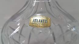 VTG. Atlantis Full Lead Crystal Bottle Decanter alternative image