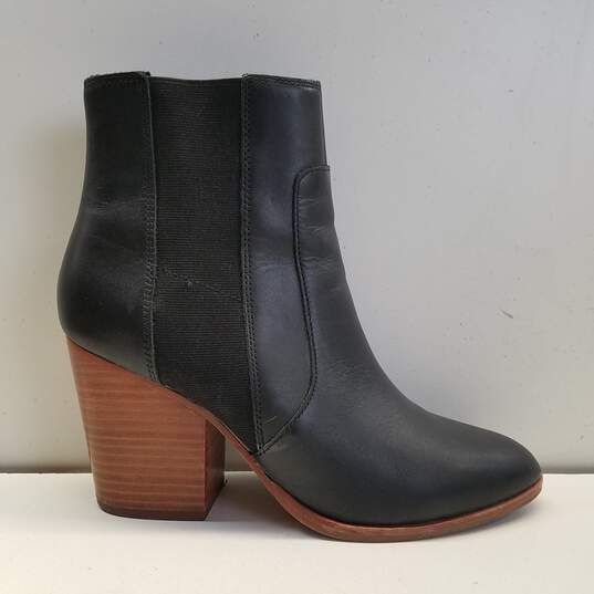 Soludos Leather Emma Booties Black 8 image number 1