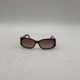 Polo Ralph Lauren Womens Pink Tortoise Full Rim Rectangle Sunglasses w/ Case