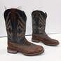 Ariat Tycoon Wide Square Toe Western Boots Men's Size 10.5EE image number 1