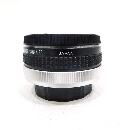 Canon AE-1 Program 35mm Film Camera w/ 3 Lens, Lens Converter, Flash & Bag image number 15
