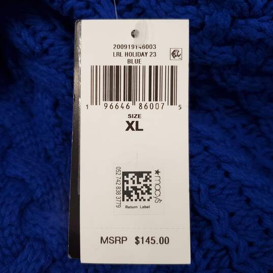 Ralph Lauren Women Blue Sweater XL NWT image number 4