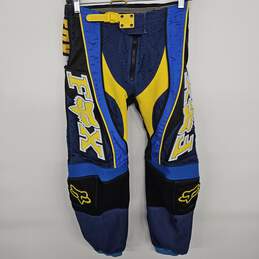 Blue Mesh Racing Pants