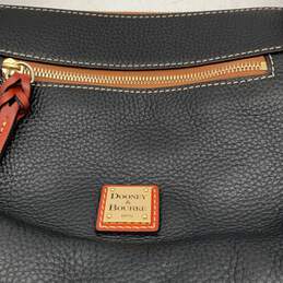 NWT Dooney & Bourke Womens Black Brown Adjustable Strap Crossbody Bag Purse alternative image