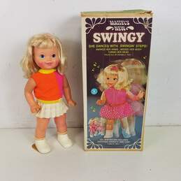 Swingy Battery Operated Vintage MATTEL  Dancing Play Doll