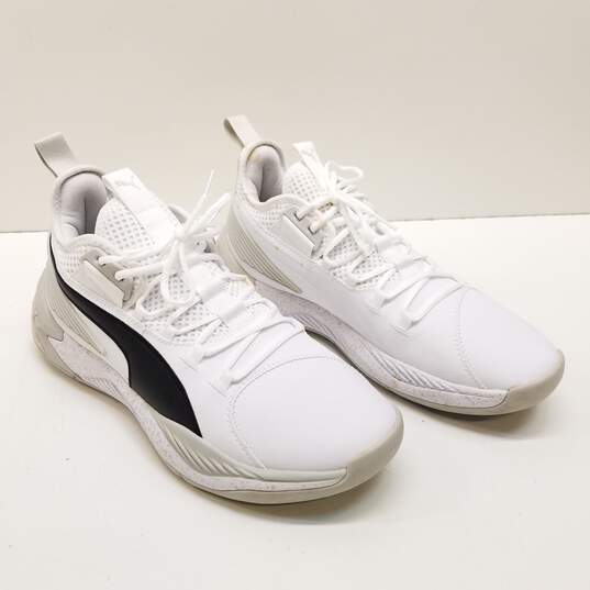 Puma Uproar Core White Glacier Grey Athletic Shoes Men's Size 11 image number 3