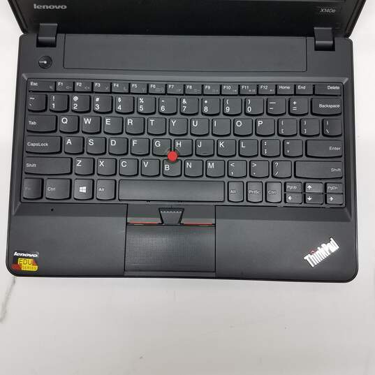 Lenovo ThinkPad X140e 11in Laptop AMD E1-2500 CPU 4GB RAM 500GB HDD image number 2